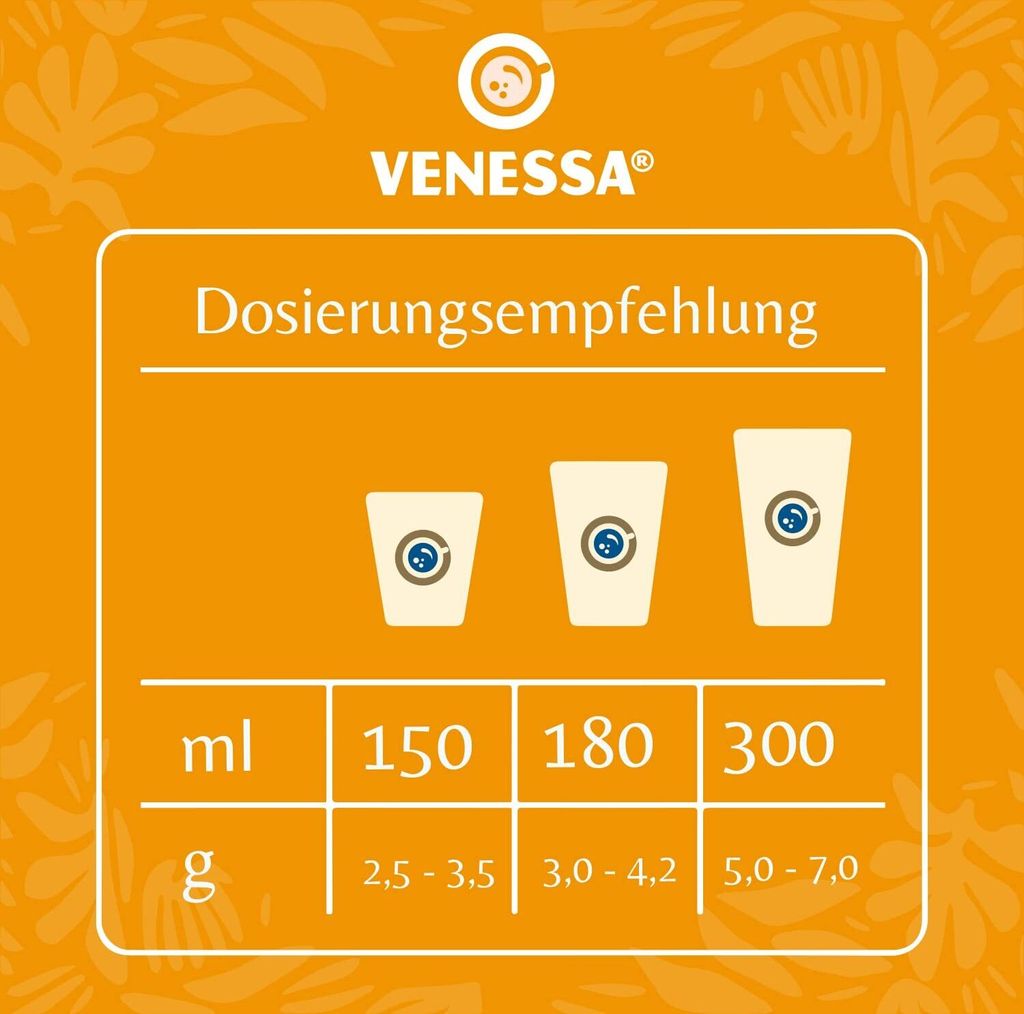 VENESSA Cappuccino Vanille VCV1 Instant Kaffee Mit