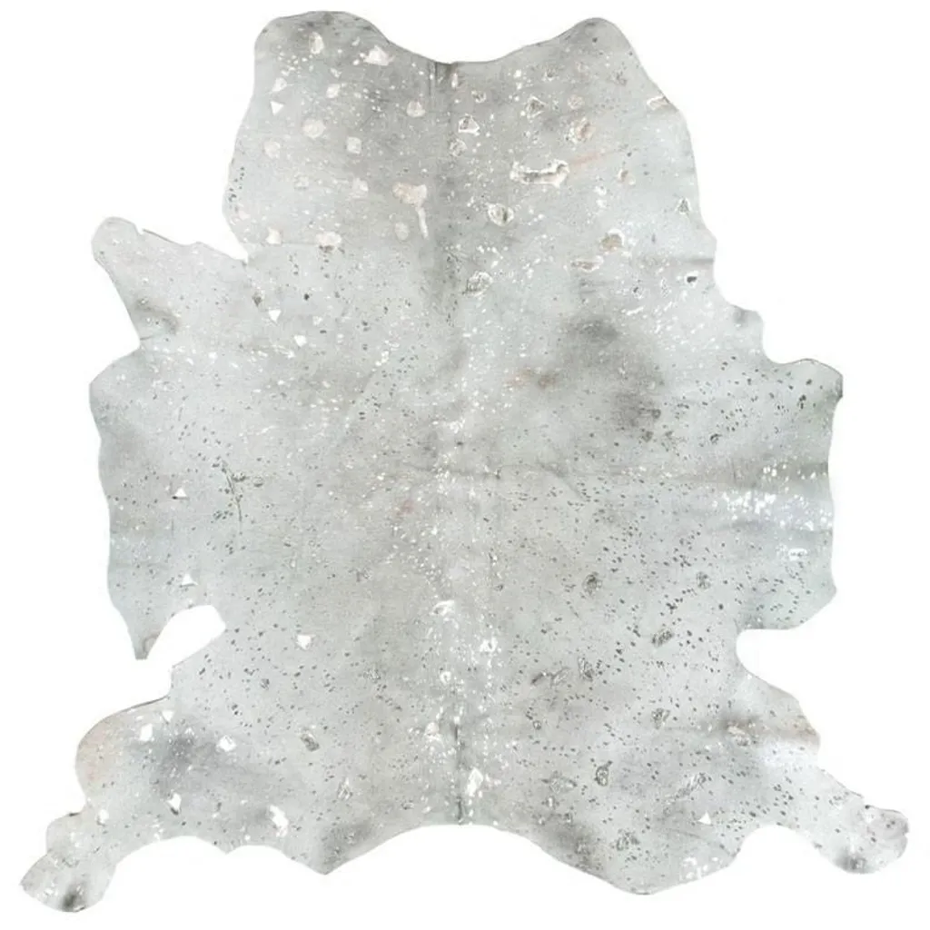 Aménager votre Salon avec le Tapis Rasia 100 Gris Argent 2,00-2,60 m²