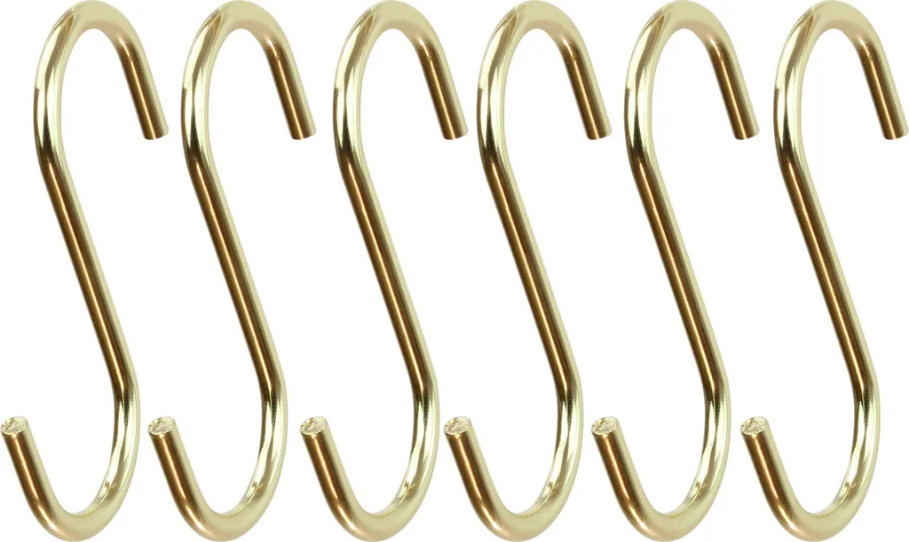 Ganci Appendiabiti Oro Natural Goods Berlin | Set 6 Pezzi Design S