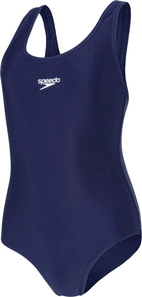 Speedo - "Medalist" Badeanzug für Mädchen CS1029 (116) (Marineblau)