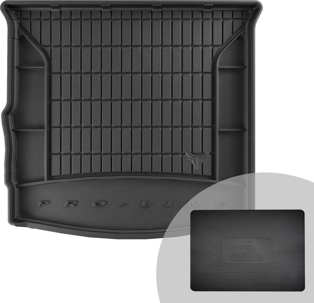 FROGUM ProLine 3D Gummimatte Exklusive Auto Kofferraummatte Kofferraumwanne für Mitsubishi Outlander III 12-22