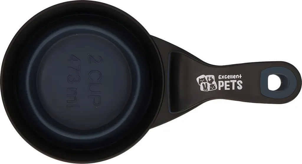 Misurino Crocchette 2 Tazze con Clip Ermetica per Sacchi Pet Food