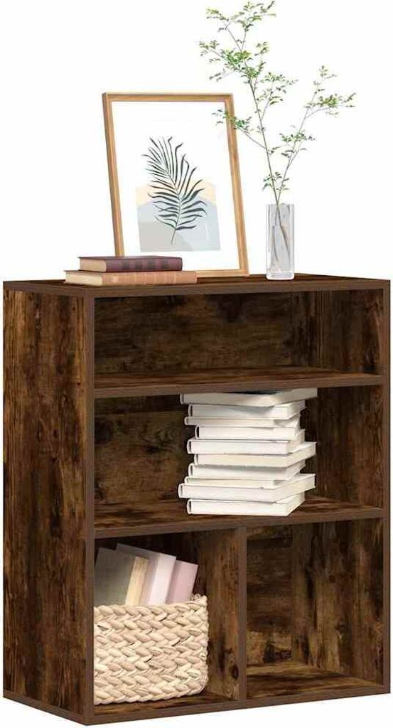 Maison Exclusive - Bücherregal Räuchereiche 60x30x71,5 cm Holzwerkstoff