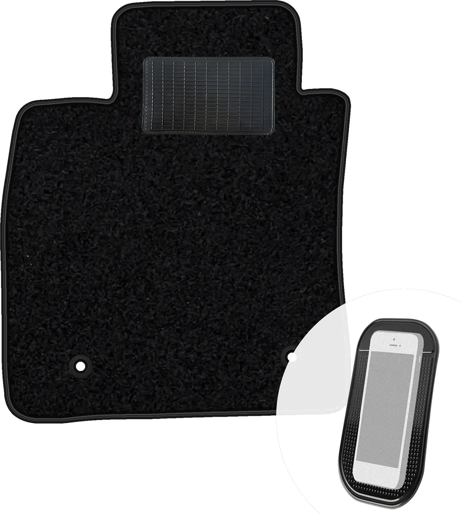 Tappetino Auto Renault Latitude 2010-2015 Velours Nero | Moto-Moltico