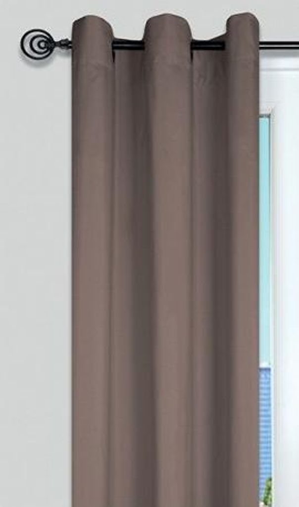 Stoff Nelson Rideau Isolant 135x240 cm taupe - Stoff