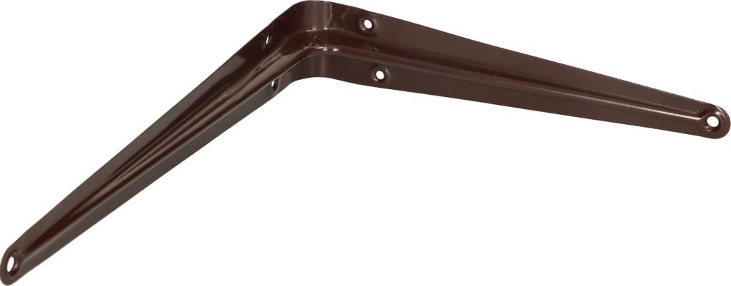 KOTARBAU Regalwinkel 225x200 mm Regalträger Regalhalter für Wandmontage Braun