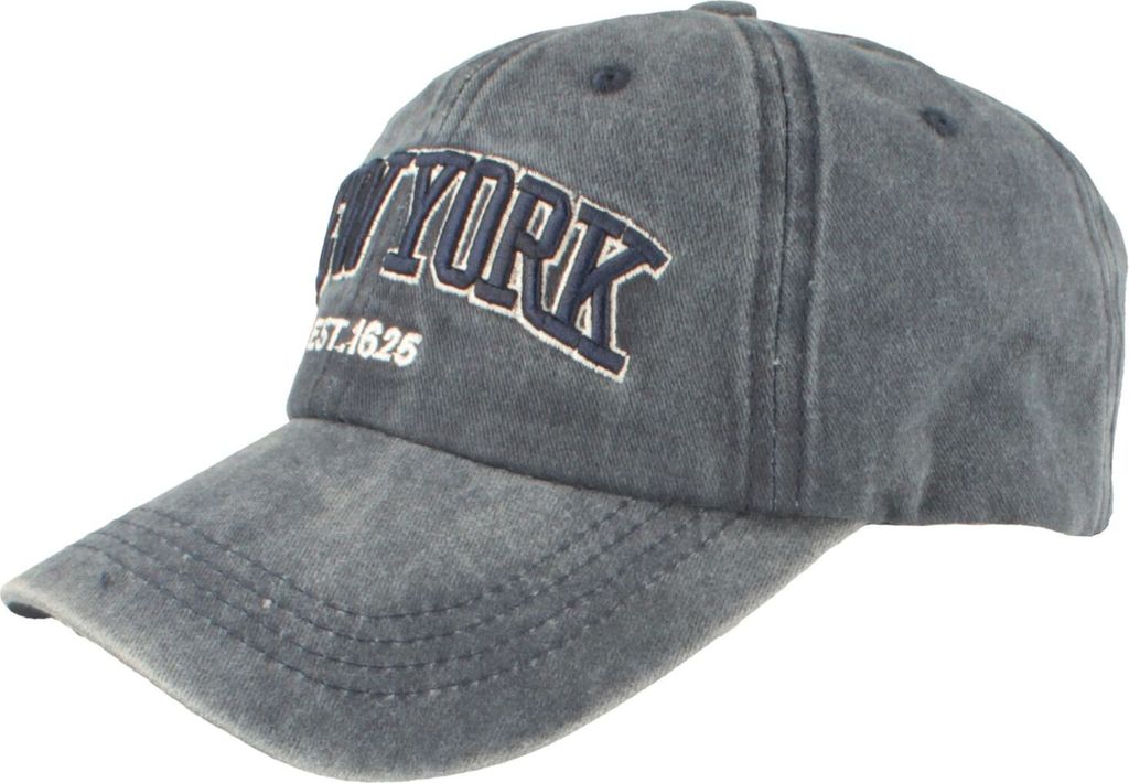 Baseball Cap aus 100% Baumwolle 'New York' von Hut-Breiter