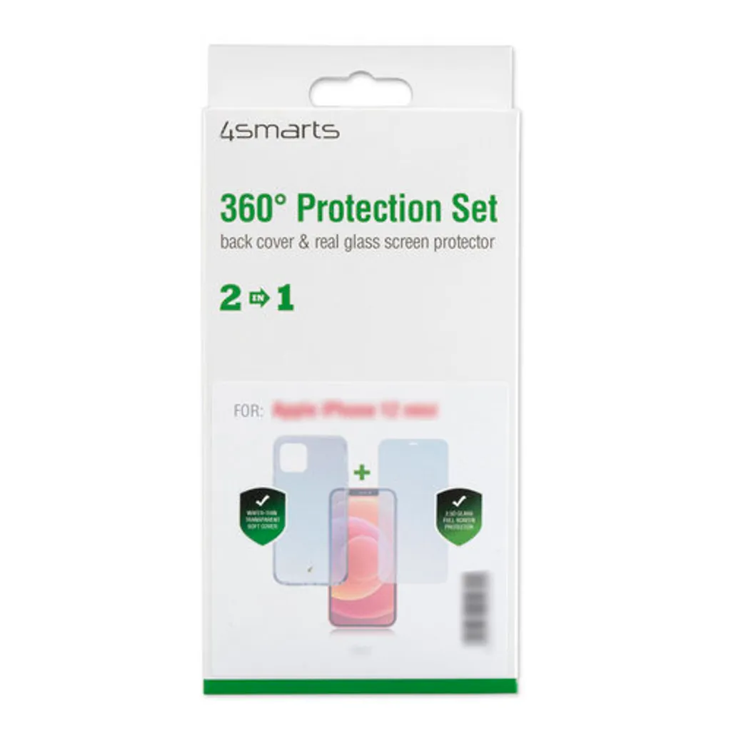Cover Invisibile iPhone 7/8/SE 4smarts | Kit Protezione Totale 360° - 2