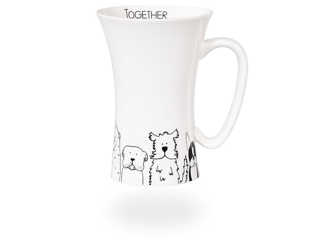 tea4chill Könitz Teetasse Mega Mug Funny Dogs. Tee- oder Produktbild 