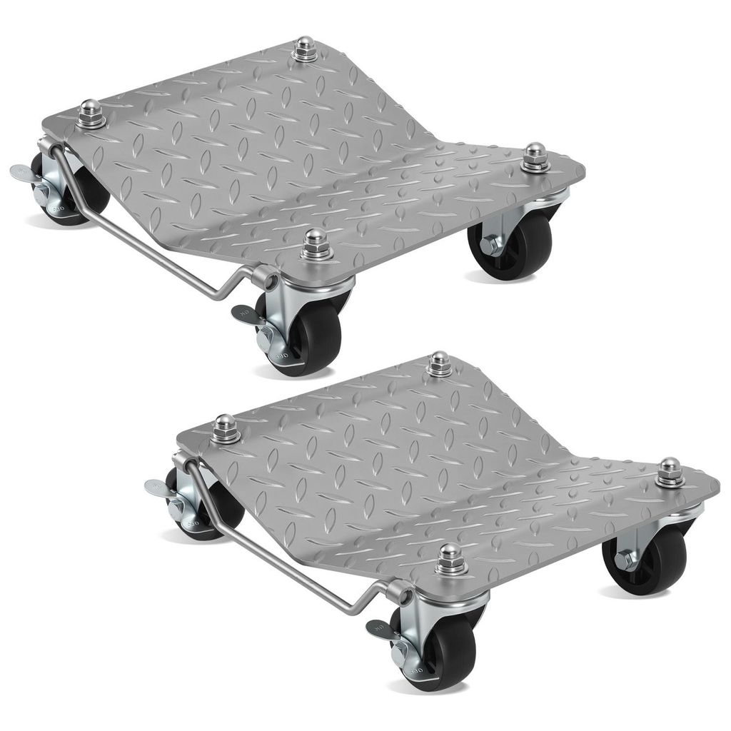 Faziango 2pcs Rangierhilfe Wagenheber Rangierroller Rangierheber Autowerk