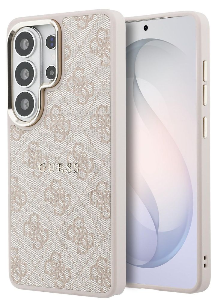 Guess 4G Leather Back Cover mit MagSafe Samsung Galaxy S26 Produktbild 