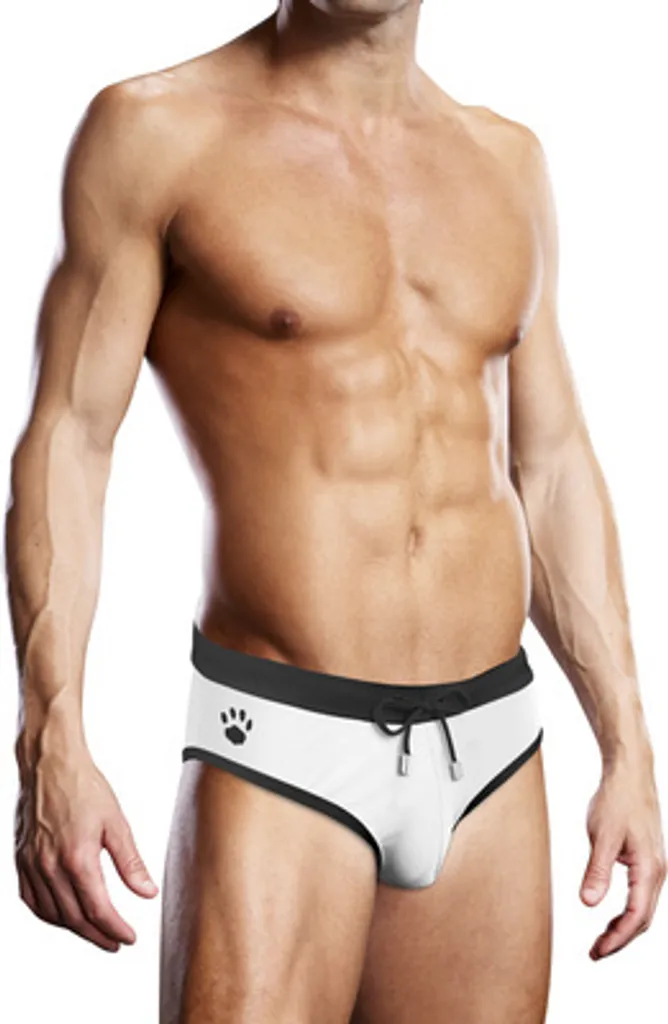 Slip de bain blanc Prowler XL - Maillot de bain homme pour la natation