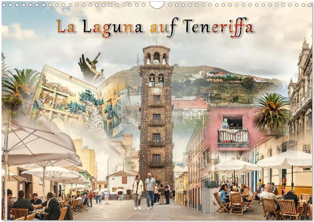 La Laguna auf Teneriffa (Wandkalender 2026 DIN A3 quer), CALVENDO Monatskalender
