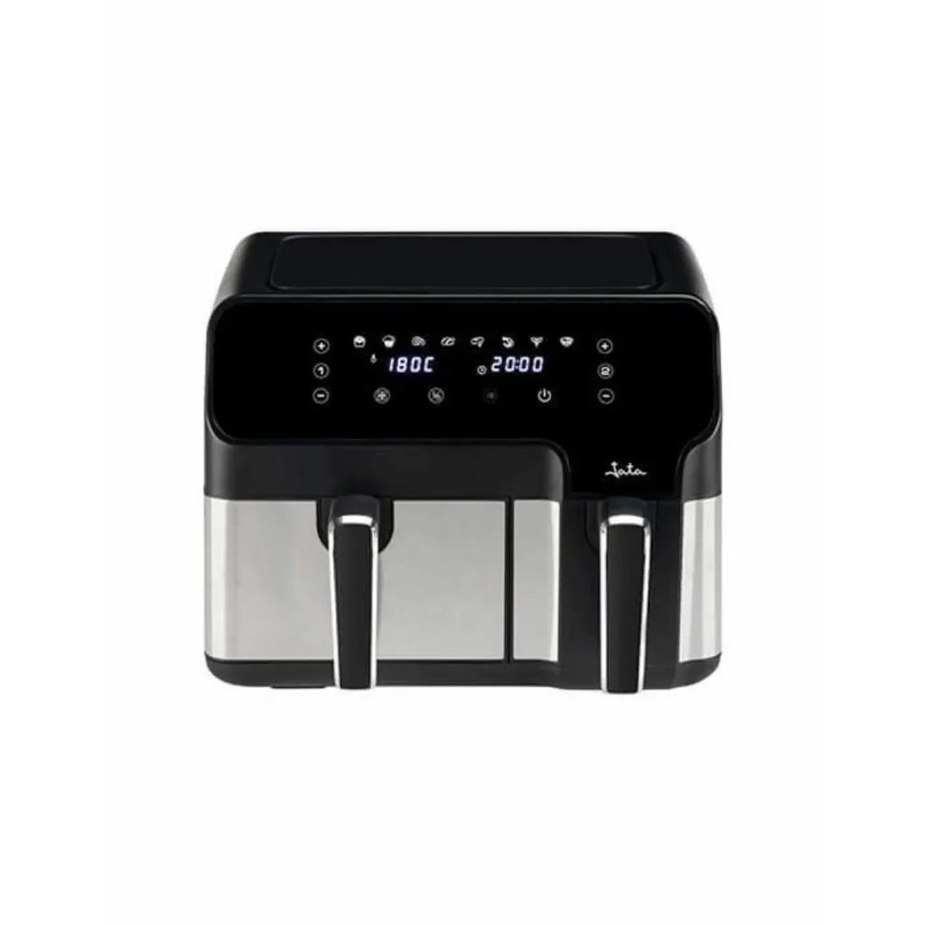 Cuisinez sain pour 8 personnes avec l'Air Fryer JATA 9L double panier