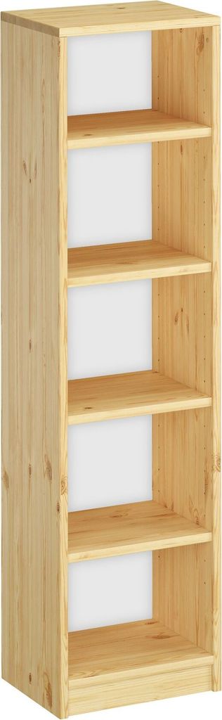 Holzregal Bücherregal verschiedene Höhen Wandregal Produktbild 1