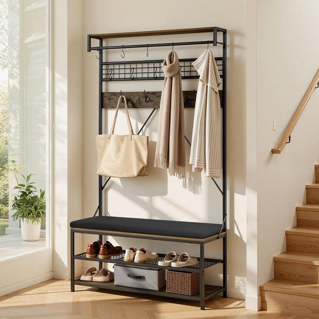 VEVOR Portemanteau d'entrée 1015 x 400 x 1830 mm, Image du produit 