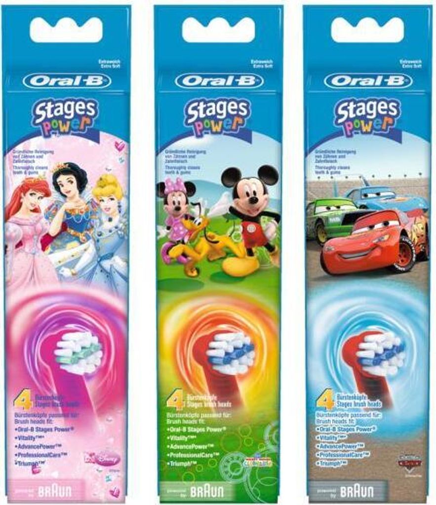 Oral-B Stages Power Kids Replacement Disney Characters Produktbild 3