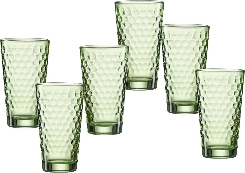 Ritzenhoff & Breker Trinkglas FAVO 400 ml grün 6 Stück Produktbild 