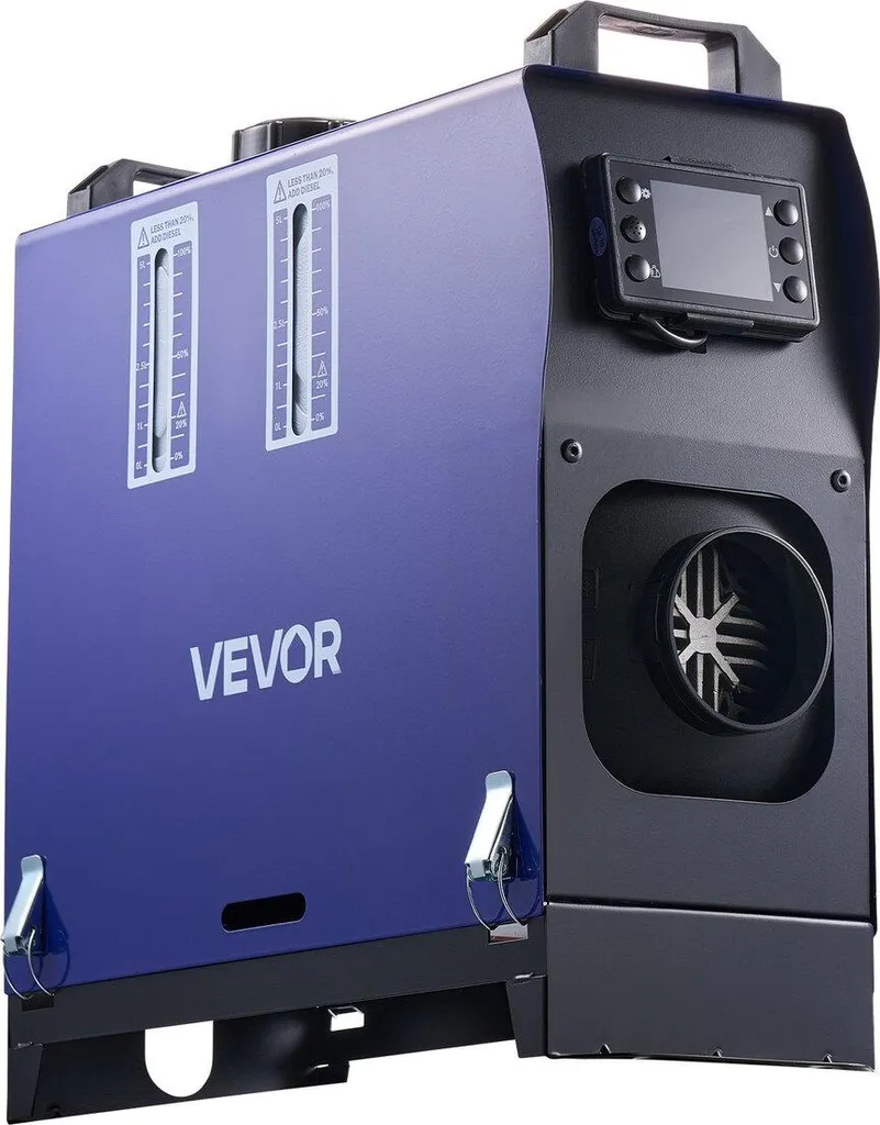 Riscaldatore Portatile Diesel 8kW: Vivi l'Inverno in Van senza Paura