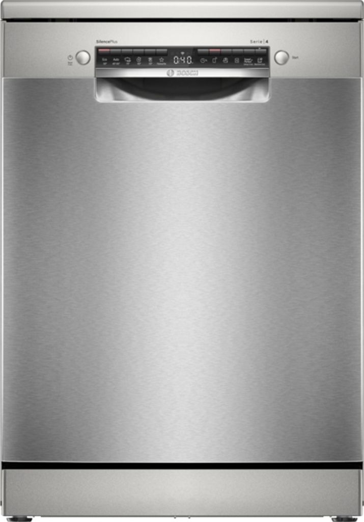 Bosch Freistehender Geschirrspüler 60 cm Silver Inox SMS4EMI06E