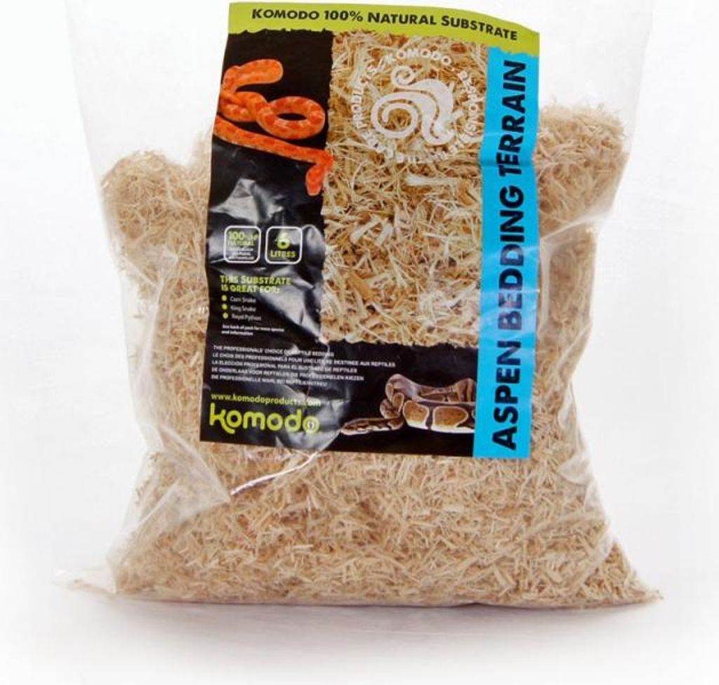 Komodo Aspen Bed 12l - podest z topolových vláken komodo Obrázek produktu 
