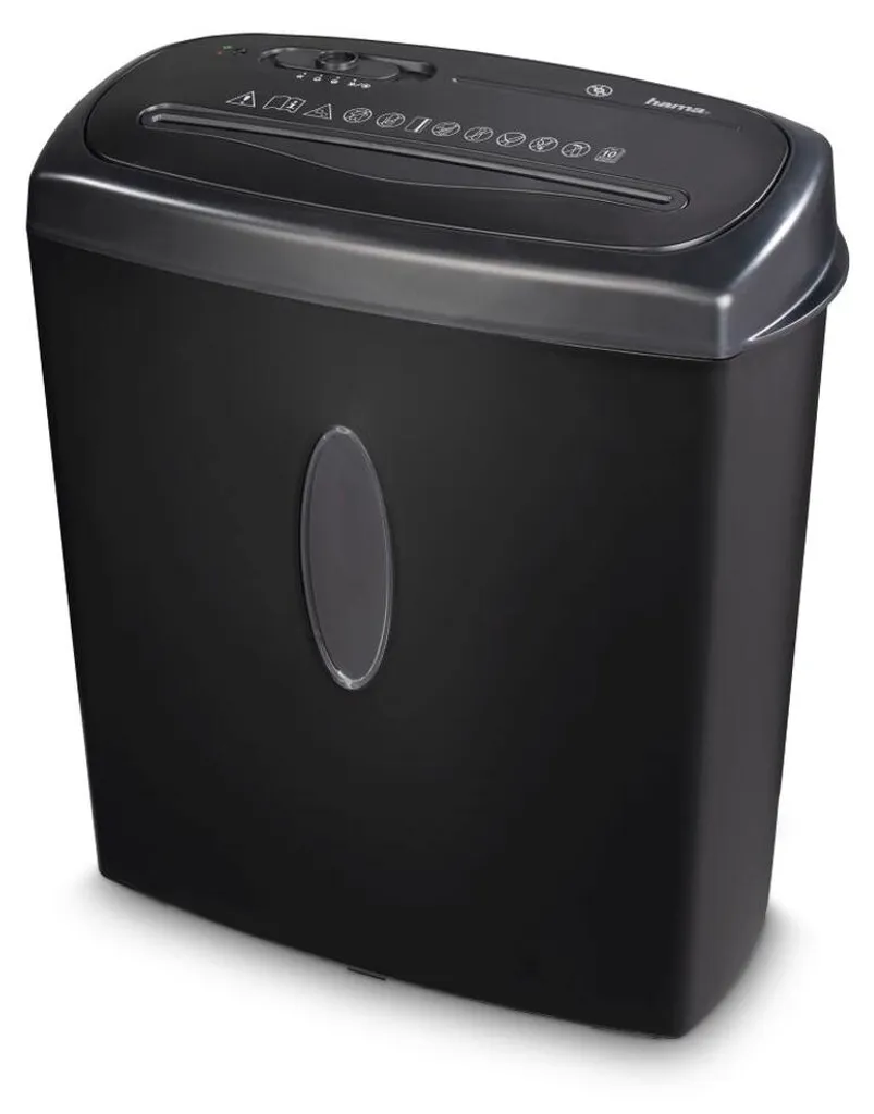 Destructeur de documents anti-usurpation Hama 15 L coupe croisée
