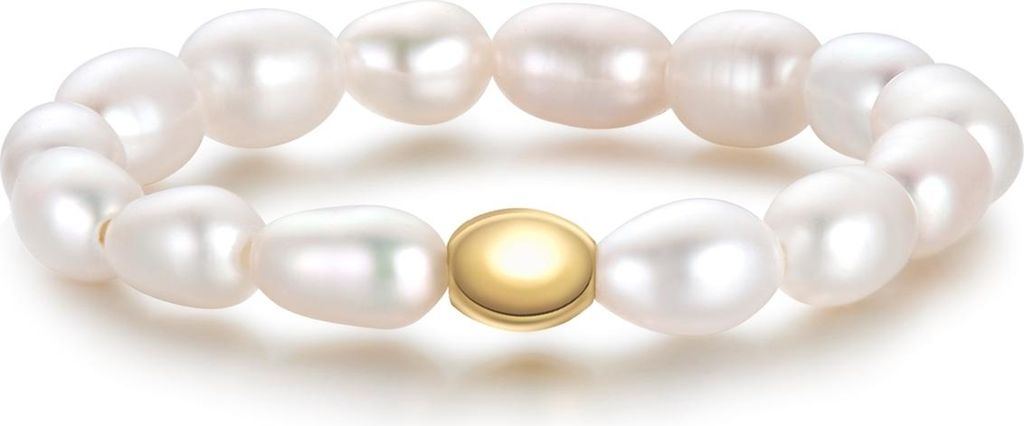Glanzstücke München Perlen-Ring Sterling Silber Süßwasser-Zuchtperle 50084786 One size