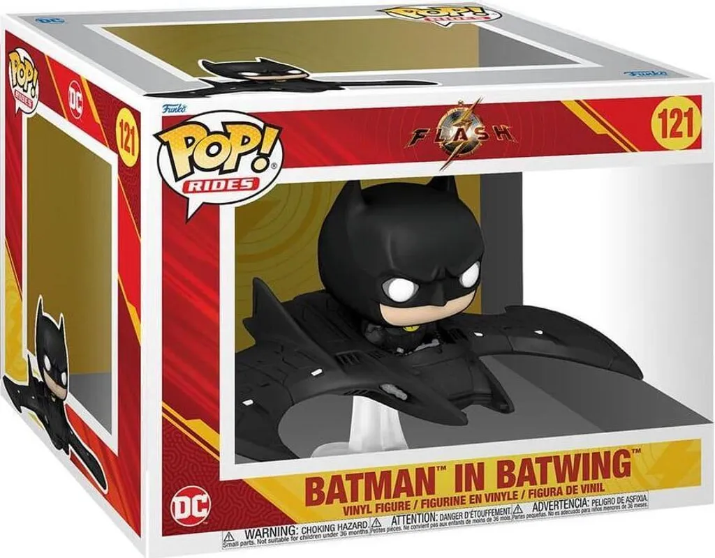 Figurine Funko POP Batman en Batwing 121 pour vitrine geek et DC
