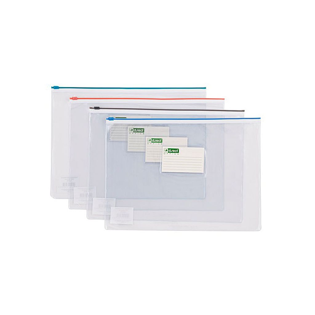 Dokumententasche Zip Bag PVC A5 Produktbild 