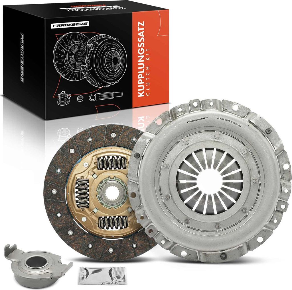Frankberg 1x Kupplungssatz für Alfa Romeo Mito Citroën Nemo Kasten Kombi Fiat Doblo Cargo Kasten/MPV