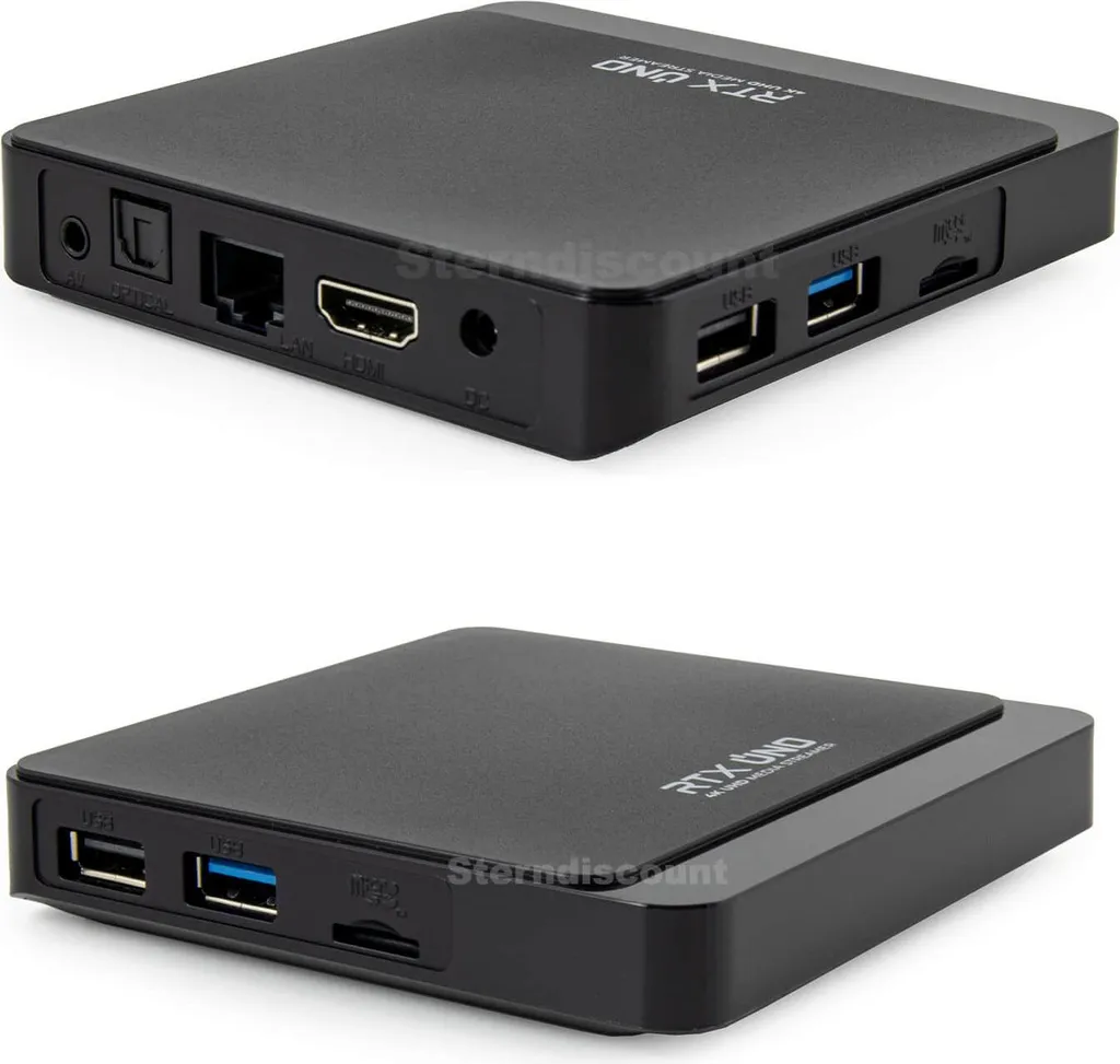 Box TV 4K GloriaForce RTX Uno pour Streaming Fluide Android 11 et Bluetooth - 26