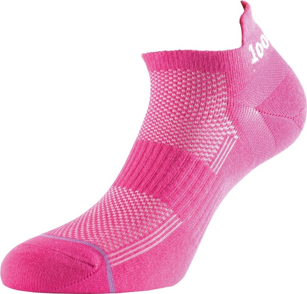 1000 Mile - "Ultimate" Liner Socken für Damen RD1069 (M) (Dunkles Pink)
