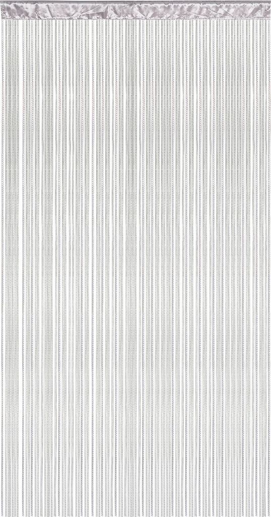Victoria M. LEONORA Fadengardine, 100 x 245 cm, hellgrau Produktbild 