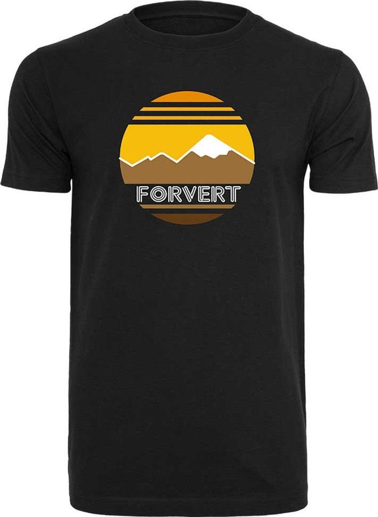 Forvert Bishop Kurzarm-t-shirt Schwarz M Mann Schwarz M