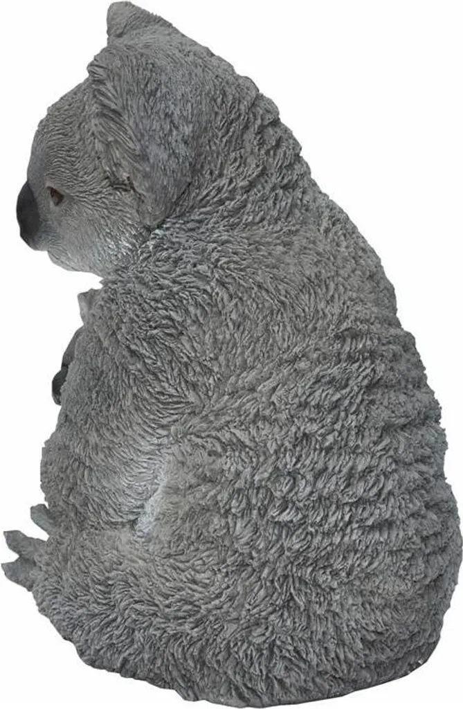 Statue de jardin koala décorative pour aménagement extérieur zen