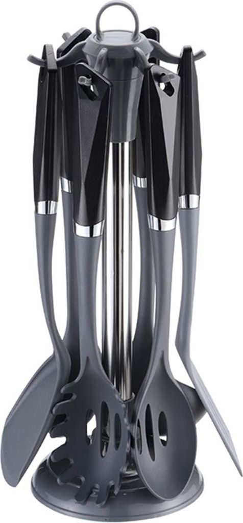 Küchenhelfer 7-teilig Schwarz Michelino Produktbild 