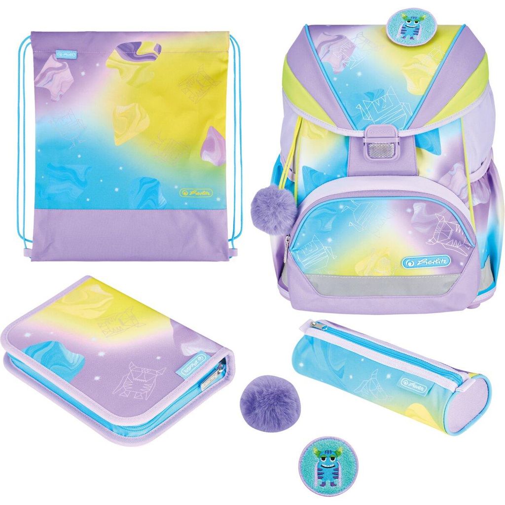 herlitz Schulranzen UltraLight XL Plus "Little Monster" Produktbild 