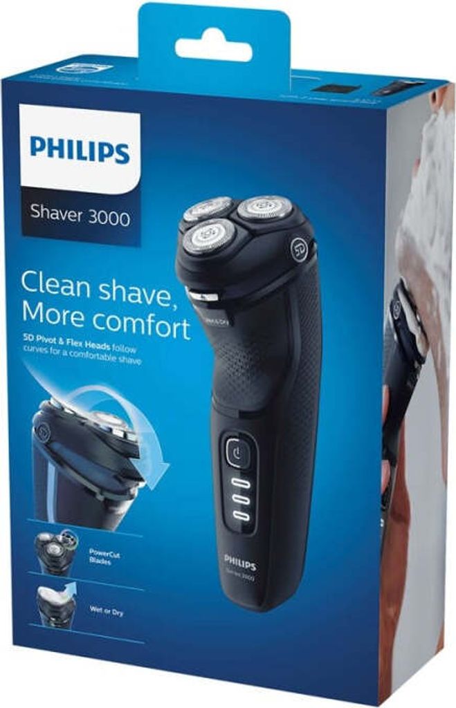 Philips S3233/52 Series 3000 Rasierer Zdjęcie produktu 3