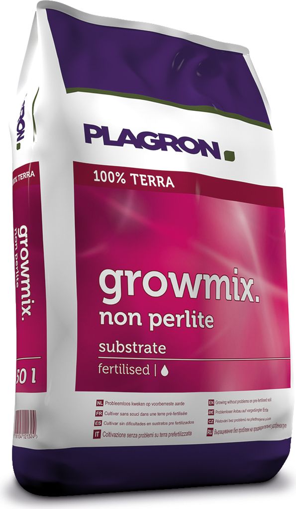 Plagron Growmix 50L - Ohne Perlite - Premium Pflanzenerde Produktbild 