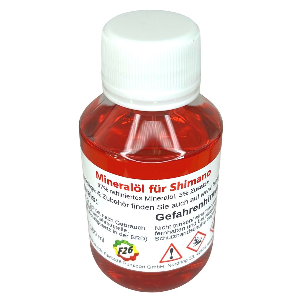 100ml Bremsflüssigkeit Mineralöl für Shimano  (Nr.6) Produktbild 