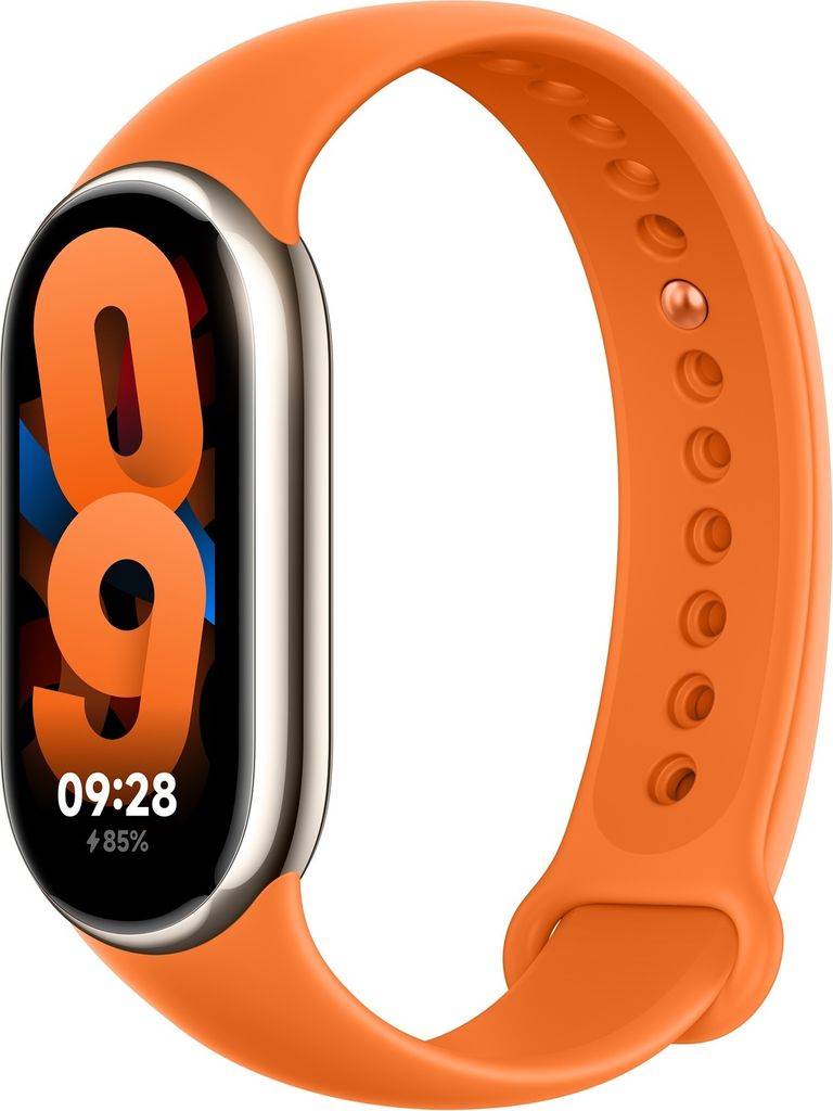 Xiaomi Smart Band 8 Armband aus weichem, flexiblem TPU, 135-210 mm, mit Metallverschluss