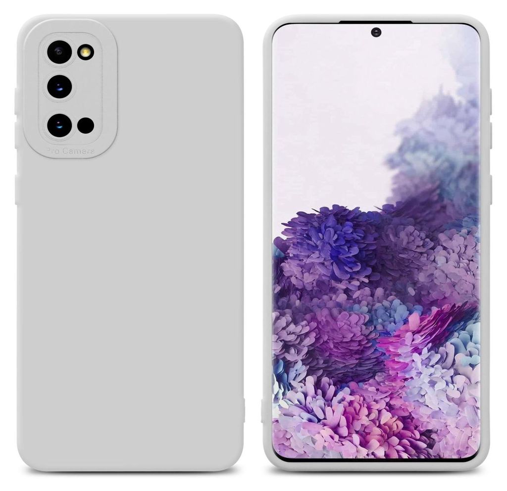 Cadorabo Hülle für Samsung Galaxy S20 Schutz Hülle in Weiß Produktbild 
