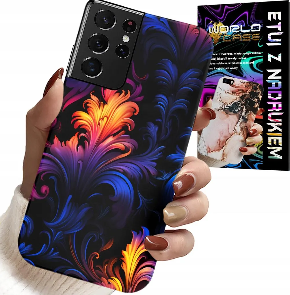 Custodia Protettiva Samsung S21 Ultra - Design Astratto High-Tech