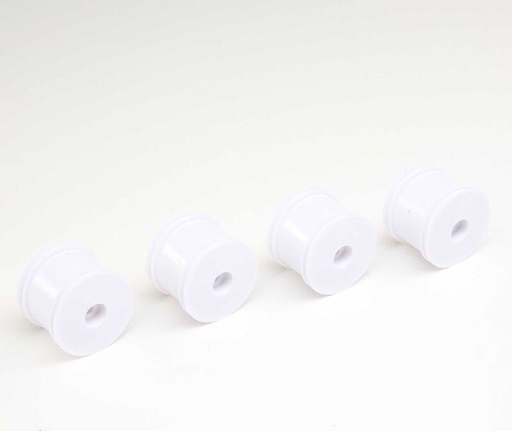 Losi FR/RR Wheel, White (4): Mini-T 2.0