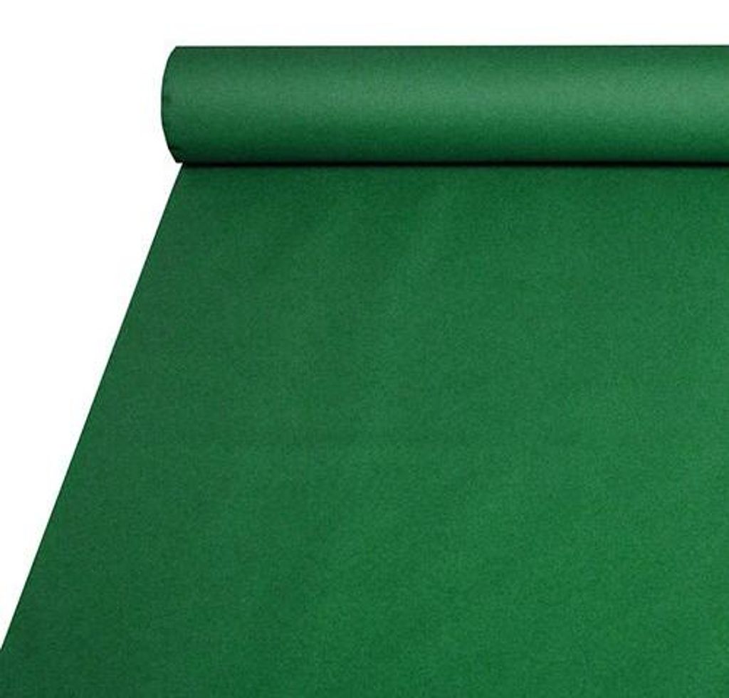 Tischdecke, stoffähnlich, Airlaid 20 m x 1,2 m dunkelgrün