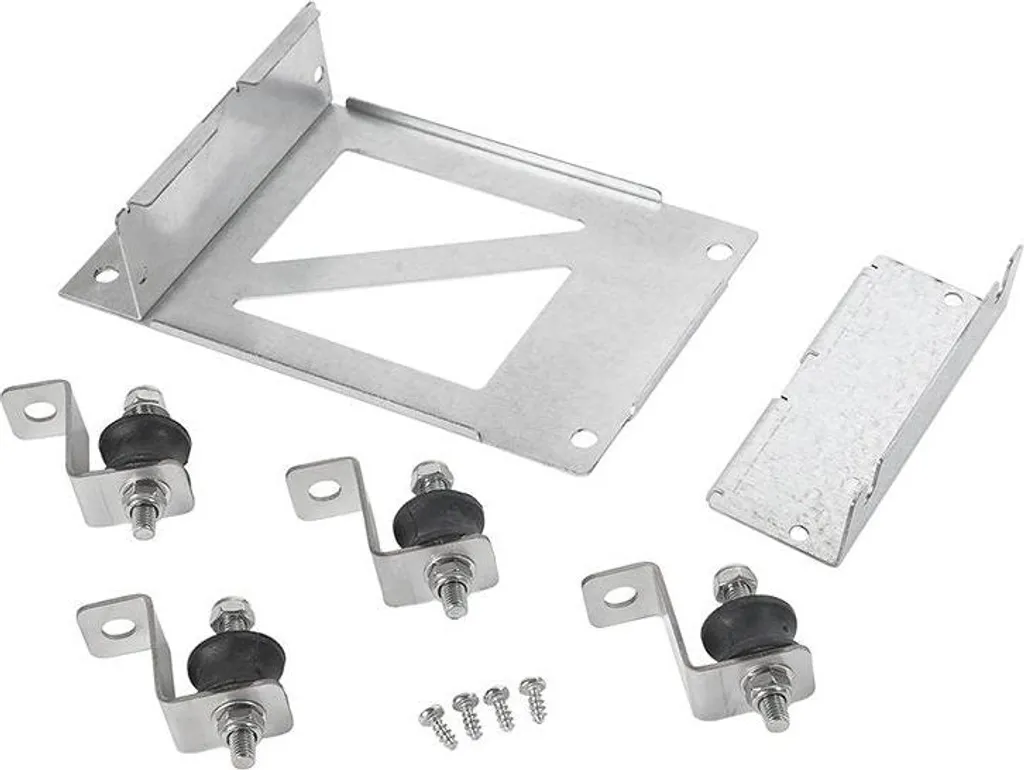 Support chauffage gaz horizontal universel pour pose murale sécurisée