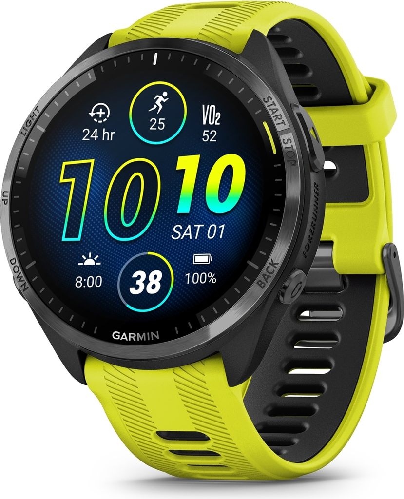 Garmin Forerunner 965 Zitronengelb/Schwarz