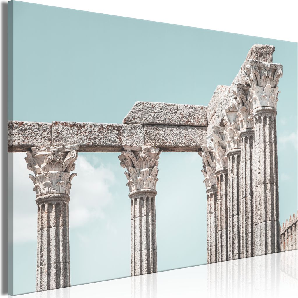 Vlies Leinwandbild - Pillars of History (1 Part) Wide 60x40 cm Städte d-B-0363-b-a