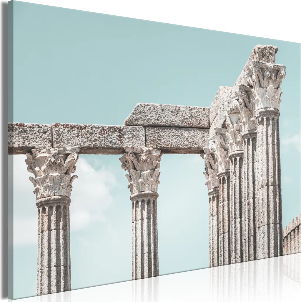 Quadro su Tela Pilastri della Storia 120x80 cm - Arte Murale Italiana