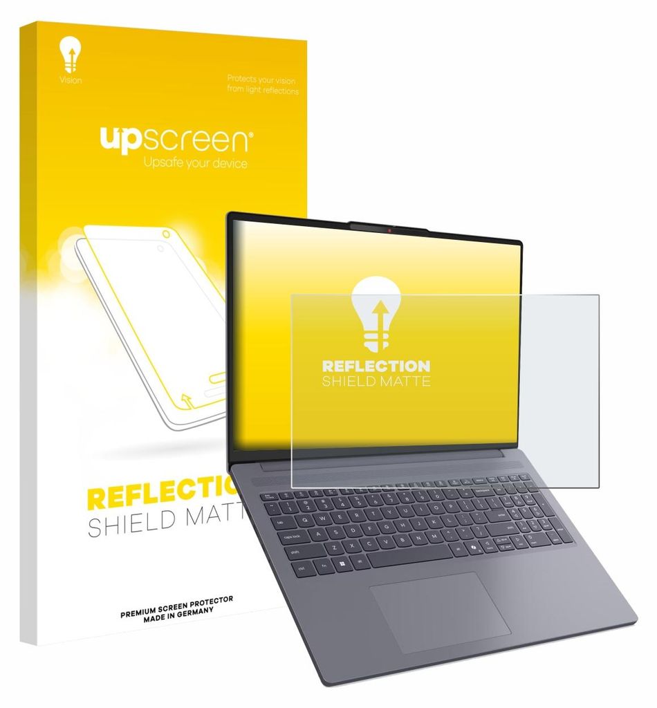 upscreen Schutzfolie für Lenovo IdeaPad Slim 3i Gen 11 16" Displayschutz Displayschutzfolie Folie Matt Entspiegelungsfolie
